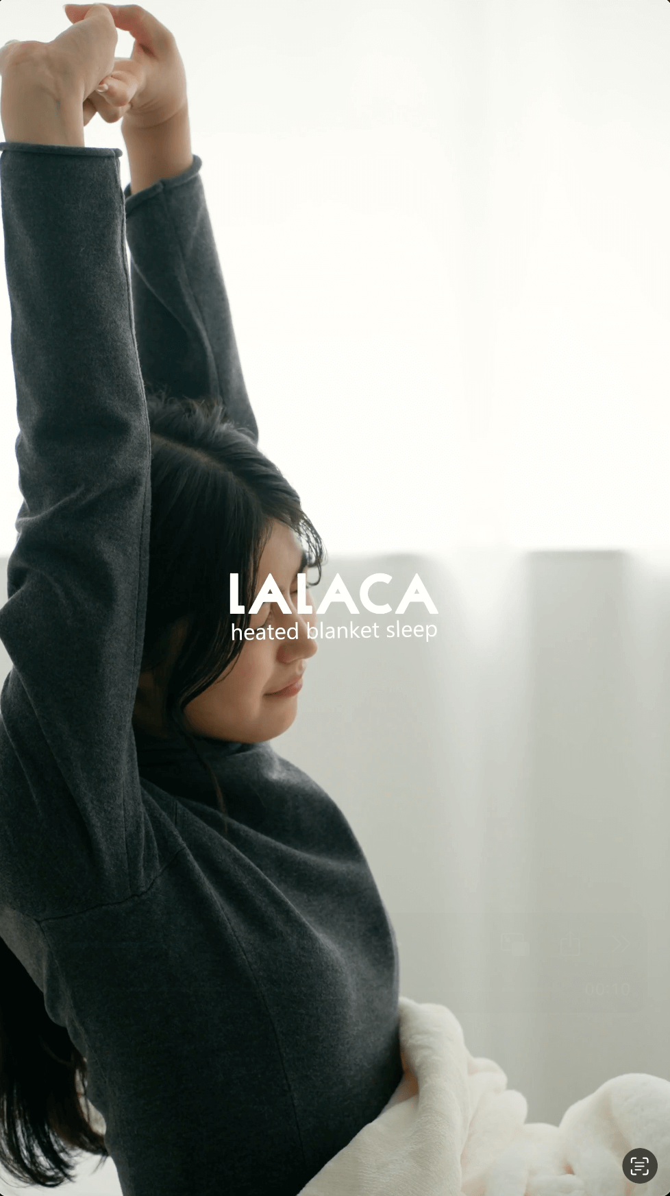 電気毛布・ひざ掛け LALACA heated blanket roomy heated blanket roomy – LALACA公式オンラインショップ